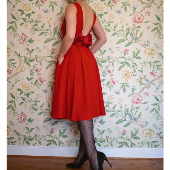 The Pretty Dress Company Red Riviera Dress, BNWT - Picture 3 of 9